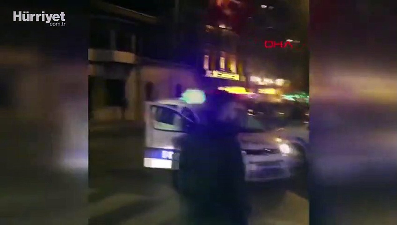 Ortaköy'de hareketli gece, silahlar patladı: 1 gözaltı
