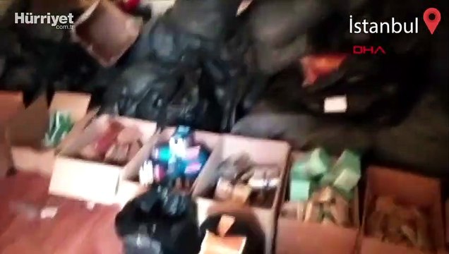 İstanbul'da 1 milyon TL değerinde kaçak tütün ve tütün mamülü ele geçirildi​