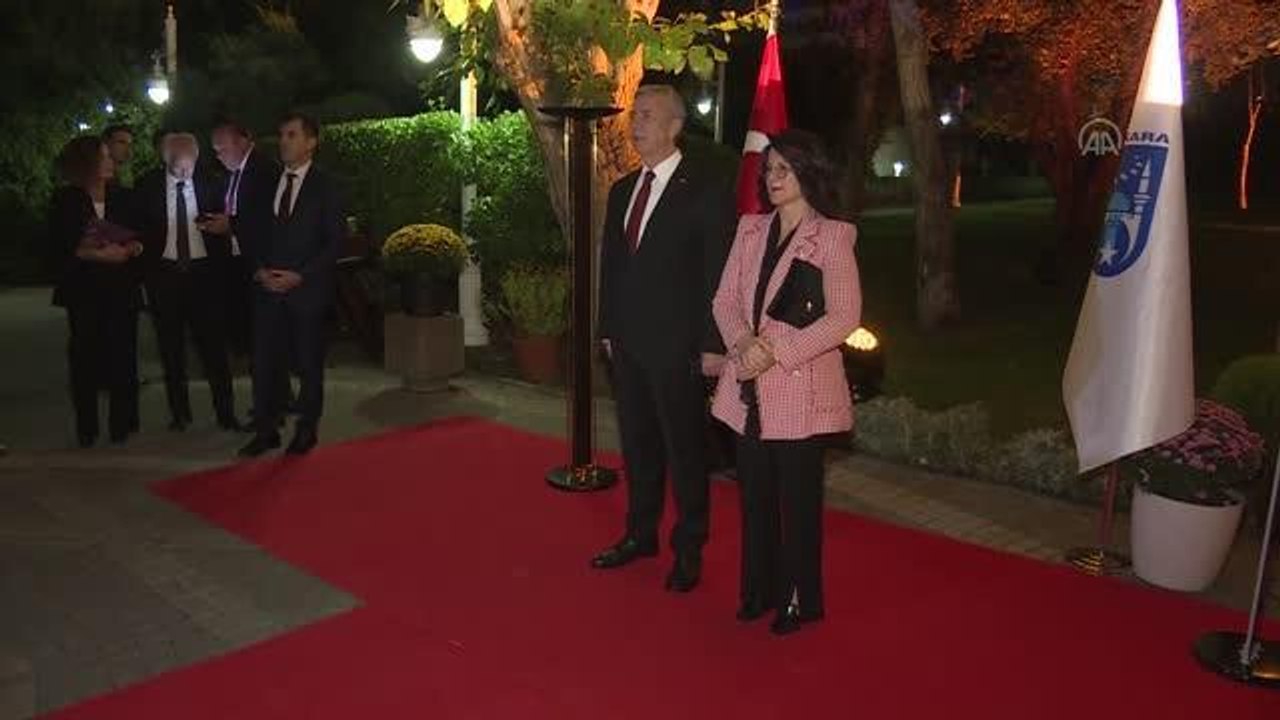 Ankara gündem haberleri... Ankara'nın başkent oluşunun 99. yıl dönümü dolayısıyla resepsiyon düzenlendi