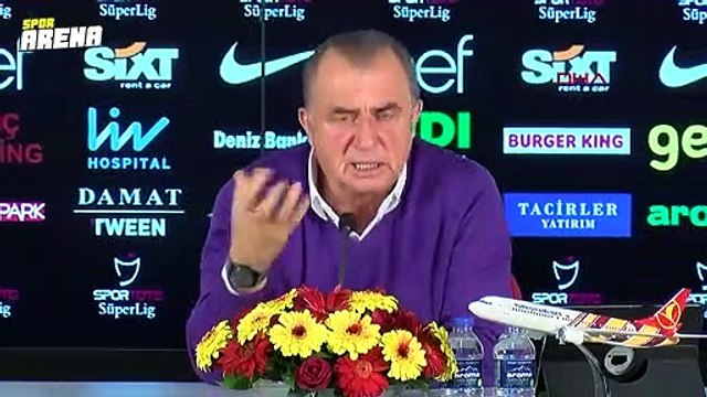 Fatih Terim, Giresunspor Galatasaray maçı sonrası açıklamalarda bulundu