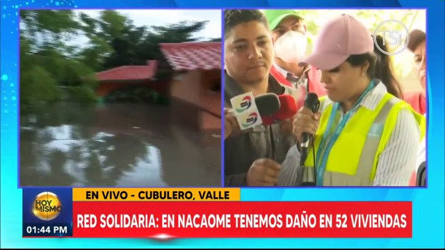 La presidenta Xiomara Castro llega a las zonas afectadas por las lluvias en el Cubulero, Alianza, Valle