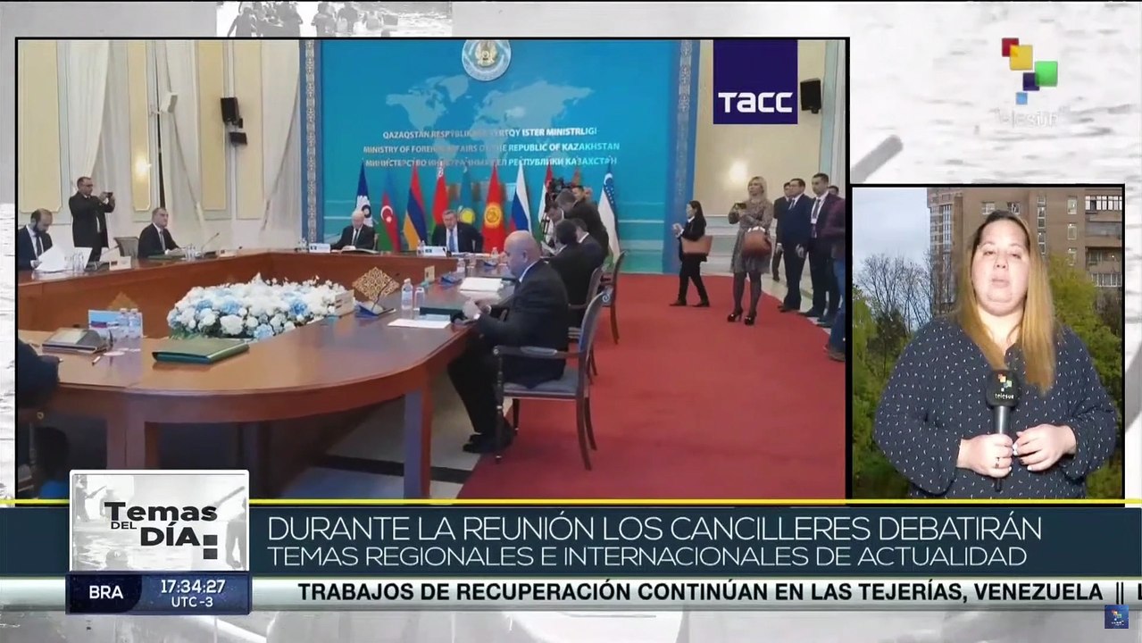 Canciller ruso Serguéi Lavrov llamó a priorizar temas de seguridad en reunión de la CEI