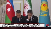 Cumhurbaşkanı Erdoğan'dan terörle mücadele mesajı