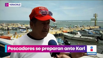 Veracruz se preparara para el arribo de la tormenta tropical "Karl"