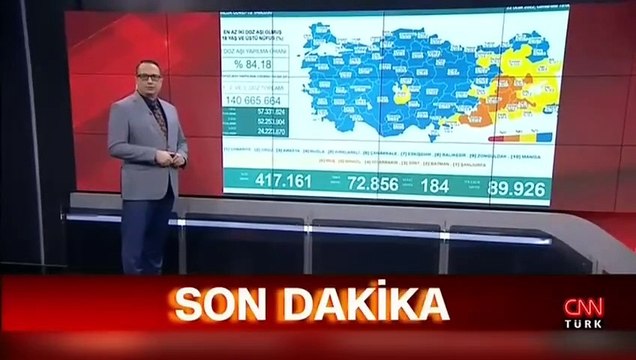 22 Ocak corona virüsü tablosu ve vaka sayısı Sağlık Bakanlığı tarafından açıklandı!