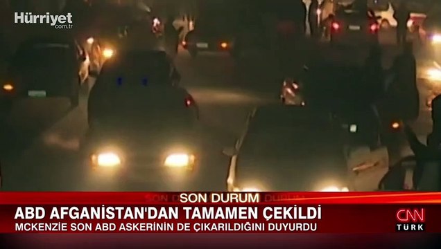 ABD'nin Afganistan'dan çekilme sürecinin tamamlandığı açıklandı