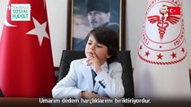 Bakan Koca'nın koltuğuna oturan çocuktan, aşı çağrısı