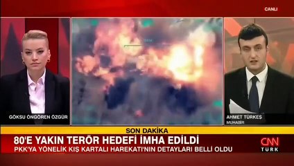 80'e yakın terör hedefi imha edildi