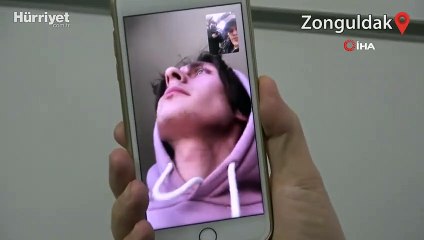 Üniversiteli genç Türkiye'deki babasını arayıp dehşet anlarını anlattı