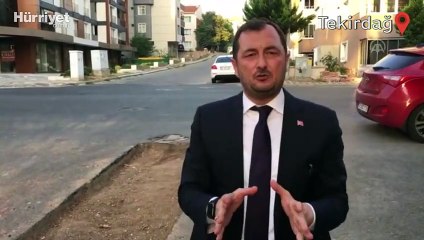 Belediye başkanı, asfaltlanan yolun kazılmasına tepki gösterdi