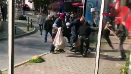 İstanbul'un göbeğinde pitbull dehşeti! 3 kişi yaralandı