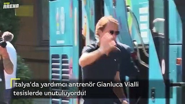İtalya'da yardımcı antrenör Gianluca Vialli tesislerde unutuluyordu!