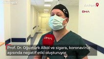 Çok önemli uyarı! Prof. Dr. Oğuztürk: Alkol ve sigara, koronavirüs aşısında negatif etki oluşturuyor