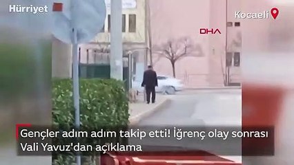Kocaeli'ndeki iğrenç olay sonrası Vali Yavuz'dan açıklama