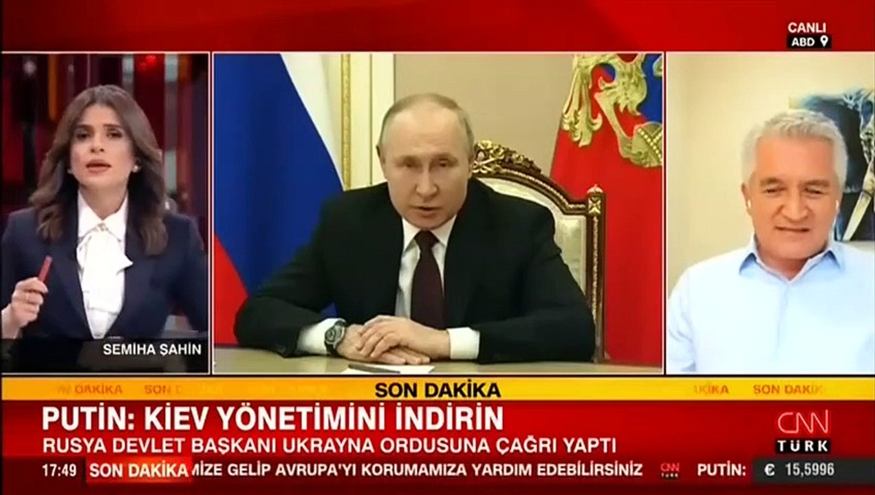 Rusya Devlet Başkanı Putin'den Ukrayna Ordusu'na çağrı: Hükümeti indirin