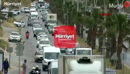 Bodrum'a tatilci akını