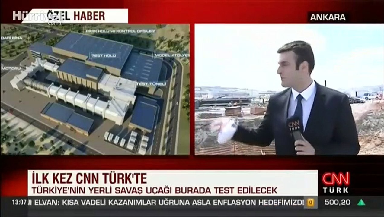 Yerli savaş uçağı rüzgara karşı test edileceke