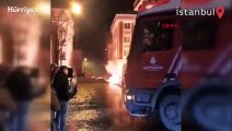 Sultangazi'de mahalle sakinlerini sokağa döken patlama