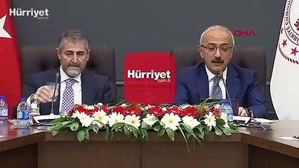 Hazine ve Maliye Bakanı olarak atanan Nureddin Nebati için devir teslim töreni yapıldı