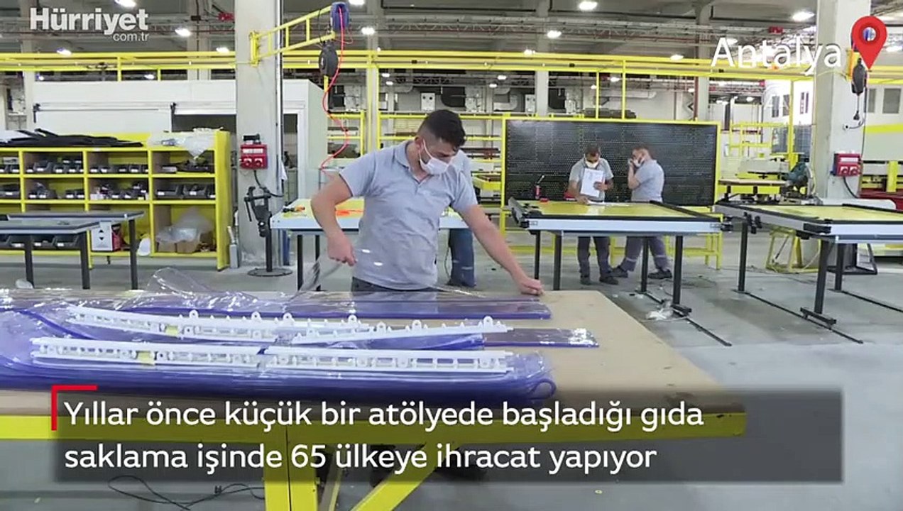 Yıllar önce küçük bir atölyede başladığı gıda saklama işinde 65 ülkeye ihracat yapıyor