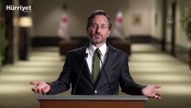 Cumhurbaşkanlığı İletişim Başkanı Fahrettin Altun, açıklamalarda bulundu