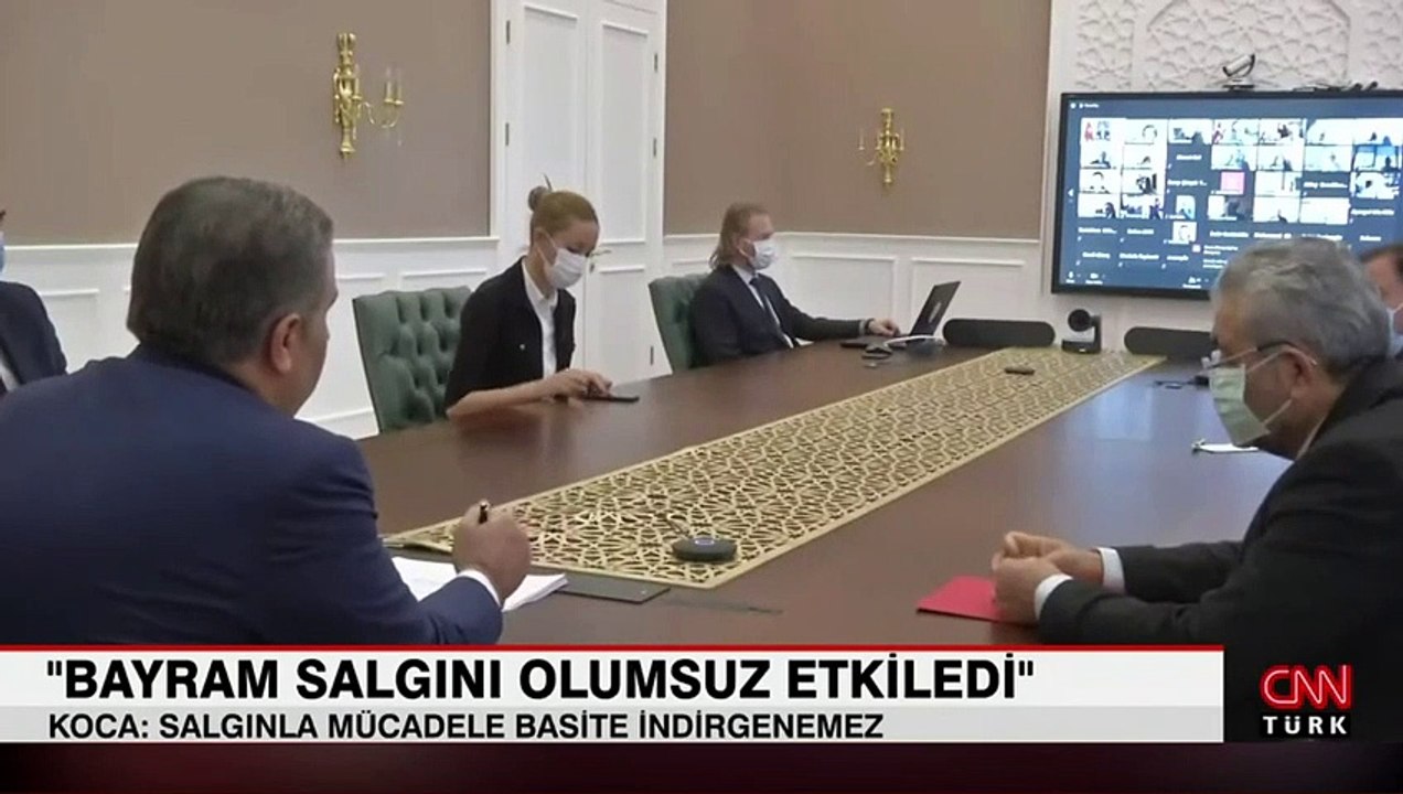 Bilim Kurulu toplantısı sonrasında Bakan Koca'd...