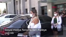 Sosyal medya fenomenleri ifadeye çağrıldı