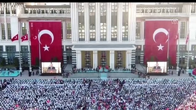 Cumhurbaşkanı Erdoğan, 15 Temmuz Demokrasi ve Milli Birlik Günü Anma Programı'na katıldı