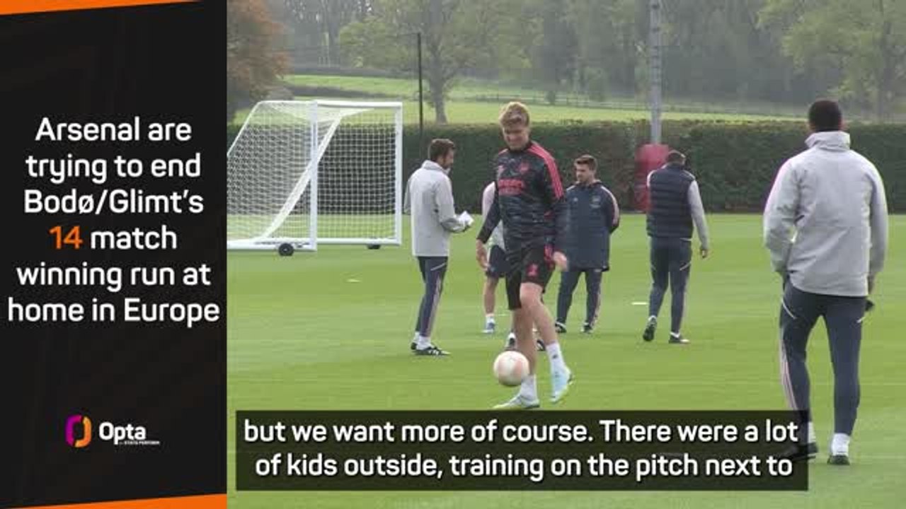 Arsenal's Ødegaard feels he's in the best form of his career
