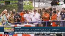 Lula da Silva lidera un nuevo acto de masas en periferias de Río de Janeiro
