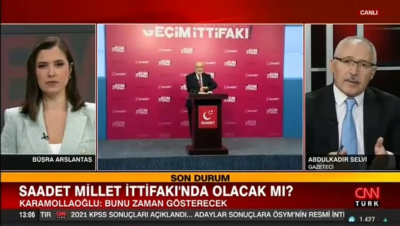 Karamollaoğlu'nun 'Millet İttifakı' açıklaması!