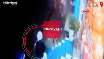 Sultangazi'de fırtınada çatı uçtu, saniyerle ölümden döndü