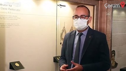 Defineciler bulmuştu! Altın madalyon, Çorum Müzesi'nde muhafaza ediliyor