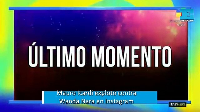 Mauro Icardi explotó contra Wanda Nara en Instagram
