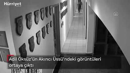 Adil Öksüz'ün Akıncı Üssü'ndeki görüntüleri ortaya çıktı