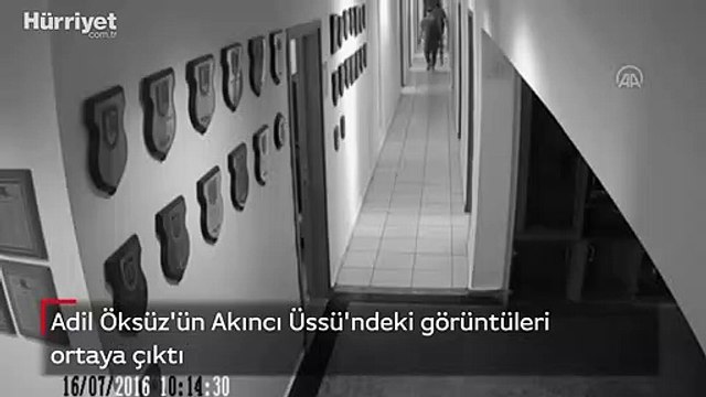 Adil Öksüz'ün Akıncı Üssü'ndeki görüntüleri ortaya çıktı