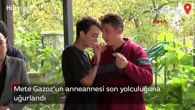 Mete Gazoz'un anneannesi son yolculuğuna uğurlandı