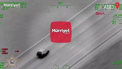 ABD'de film gibi hırsız takibi: Şüpheli köprüden atlayarak kaçmaya çalıştı