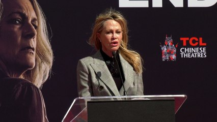 Melanie Griffith Full Speech at Jamie Lee Curtis Handprint and Footprint Ceremony