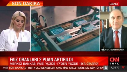 Prof. Sefer Şener: Merkez Bankası'nın eli güçlendi!