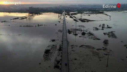 Ergene Nehri için 'sarı alarm' verildi