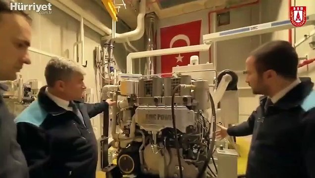 Savunma Sanayii Başkanı İsmail Demir paylaştı! Tank motoru BATU ateşlendi