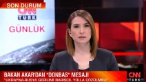 Milli Savunma Bakanı Akar'dan, Rusya-Ukrayna gerginliği hakkında açıklama