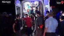 Van'da kaçak göçmenleri taşıyan minibüs kaza yaptı! Çok sayıda ölü var
