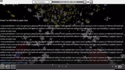 say goodbye 1.19.31 Minecraft Bedrock Edition update