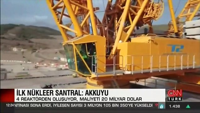İlk nükleer santral Akkuyu'da çalışmalar sürüyor