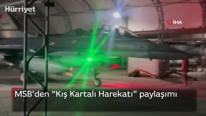 MSB’den “Kış Kartalı Harekatı” paylaşımı