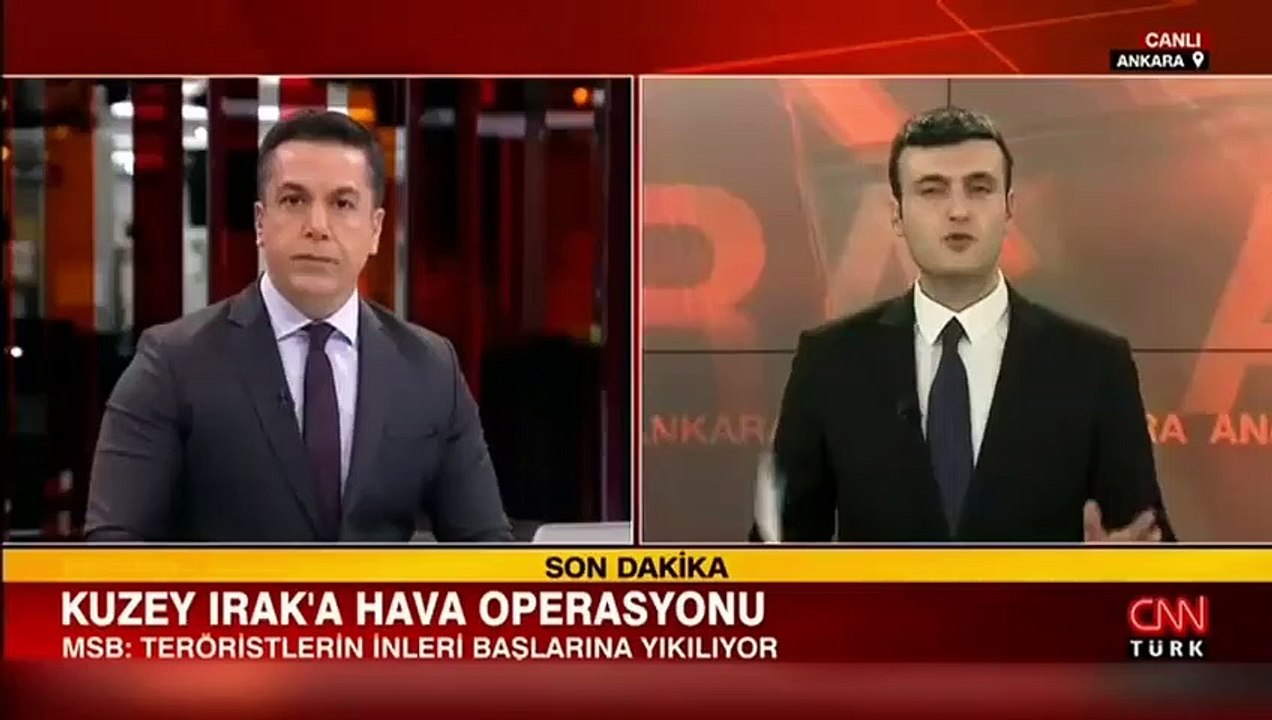 MSB kritik operasyonu böyle duyurdu: Teröristlerin inleri başlarına yıkılıyor!