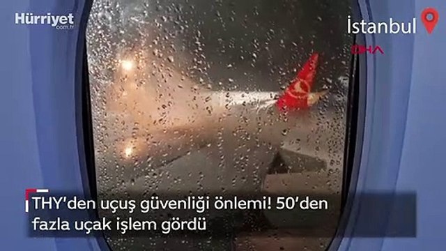THY’den uçuş güvenliği önlemi! 50’den fazla uçak işlem gördü