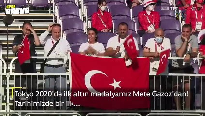 Tokyo 2020'de ilk altın madalyamız Mete Gazoz'dan! Tarihimizde bir ilk...